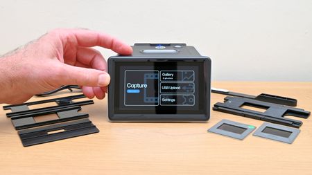 HP FilmScan 5&rdquo; Touch Screen Film Scanner product image